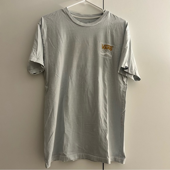 VANS - Baby blue t-shirt size M - Picture 2 of 3
